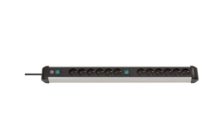 Brennenstuhl Premium-Alu-Line Steckdosenleiste 12-fach 3m H05VV-F 3G1,5 Brennenstuhl Premium-Alu-Line Steckdosenleiste 12-fach 3m H05VV-F 3G1,5